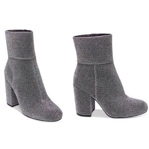 Steve Madden Sparkle Mesh Boots / Heels